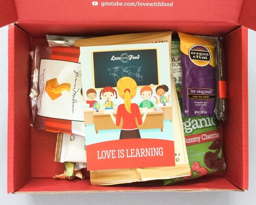 Love With Food Subscription Box Review + Promo Code – September 2016