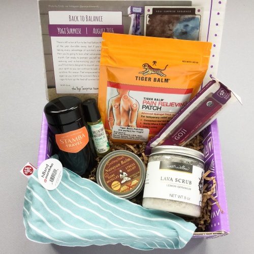 Yogi Surprise Subscription Box Review + Coupon Code – August 2016