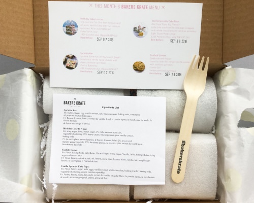 Bakers Krate Review + Coupon Code – August 2016