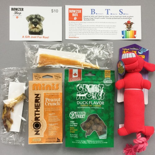 Bowzer Box Review + Discount Code – September 2016