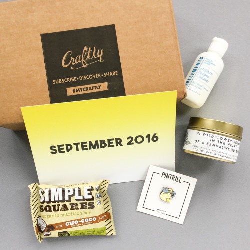Craftly Subscription Box Review – September 2016