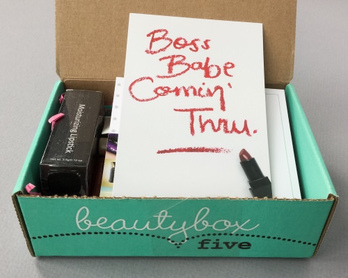 Beauty Box 5 Review – October 2016