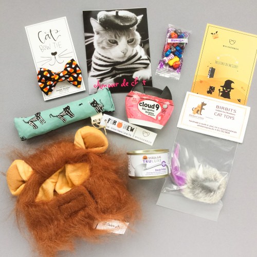 WhiskerBox Subscription Box Review + Coupon Code – October 2016