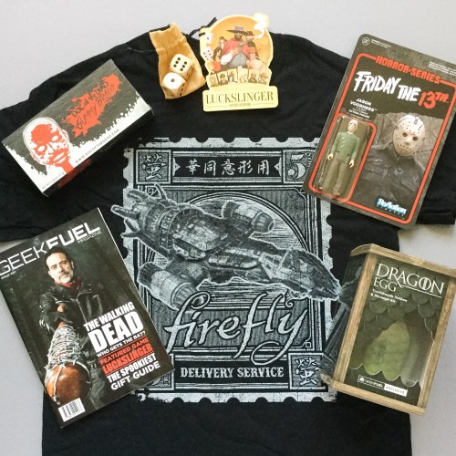 Geek Fuel Subscription Box Review – October 2016