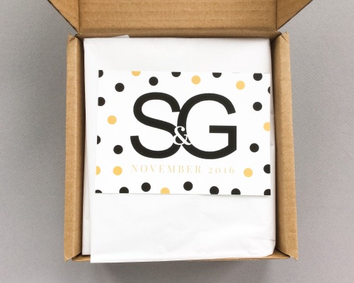 S&G Beauty Box Review + Coupon Code – November 2016