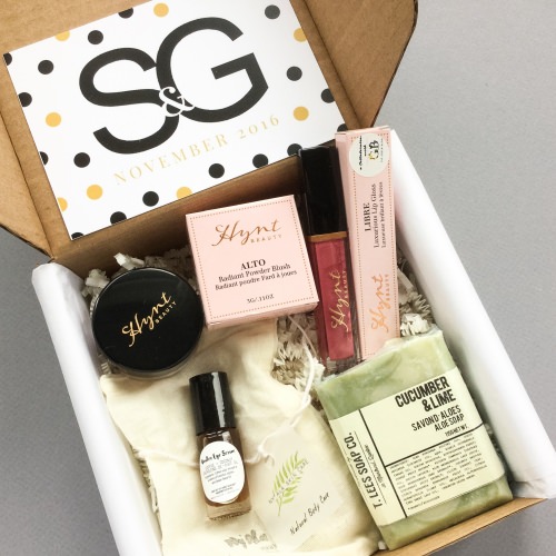 S&G Beauty Box Review + Coupon Code – November 2016