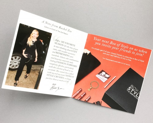 Rachel Zoe Box of Style Review + Promo Code – Fall 2016