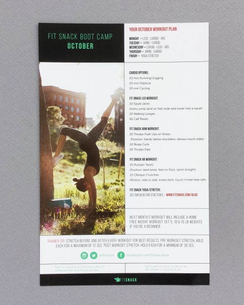 Fit Snack Review + 50% Off First Month – October 2016