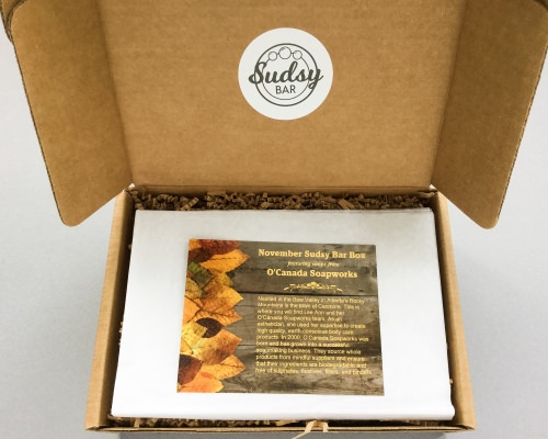 Sudsy Bar Box Subscription Box Review + Coupon Code – November 2016