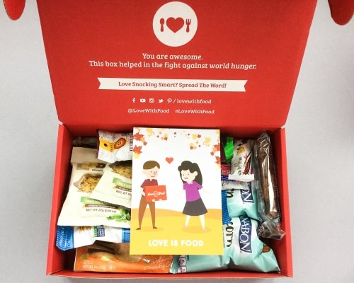 Love With Food Subscription Box Review + Promo Code – November 2016