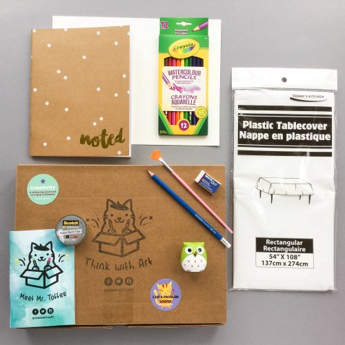 Think With Art Subscription Box Review + Promo Code – January 2017