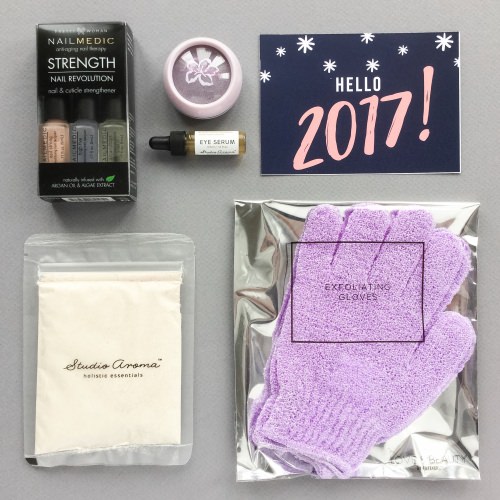 S&G Beauty Box Review + Coupon Code – January 2017