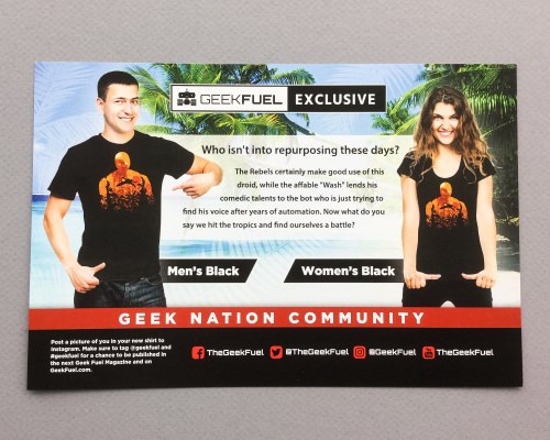 Geek Fuel Subscription Box Review – Janaury 2017