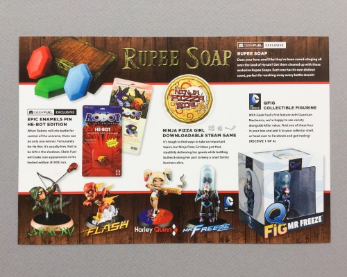 Geek Fuel Subscription Box Review – January 2017