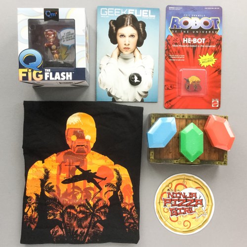 Geek Fuel Subscription Box Review – Janaury 2017
