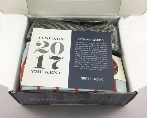 SprezzaBox Review + Coupon Code – January 2017
