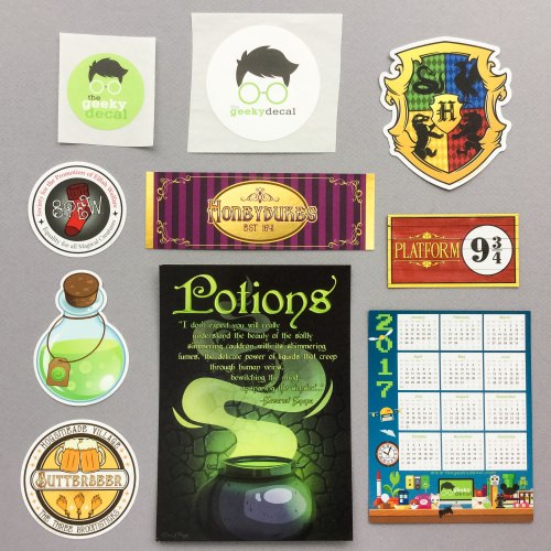 The Geeky Decal Review – January 2017