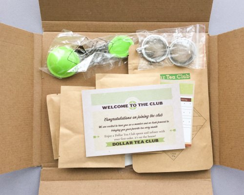 Dollar Tea Club Subscription Box + Coupon Code – January 2017