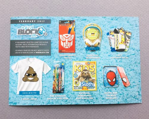 Nerd Block Jr. Boys Review + Coupon Code – January 2017