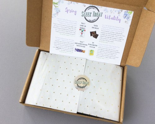 Sleek Treat Subscription Box Review + Promo Code – March 2017