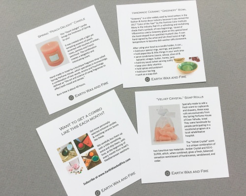 Earth Wax Fire Subscription Box Review + Coupon Code – March
