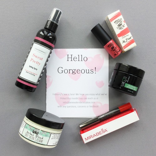 Benevolent Beauty Box Review + Coupon Code – February 2017