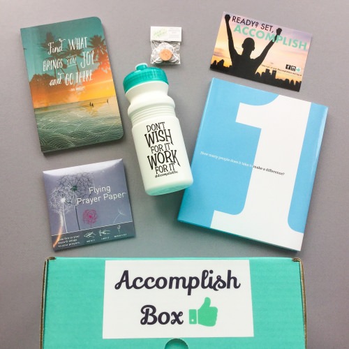 Accomplish Box Subscription Box Review – March 2017