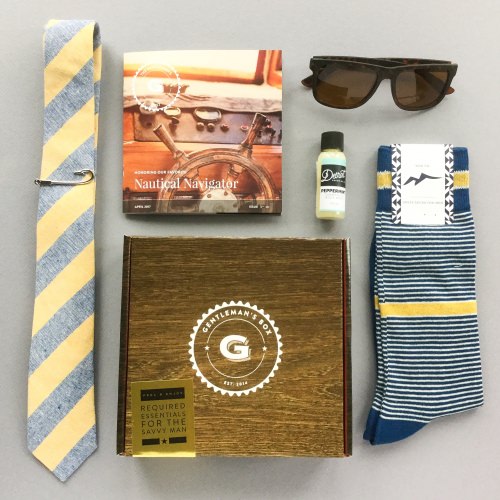 Gentleman’s Box Review + Coupon Code – April 2017
