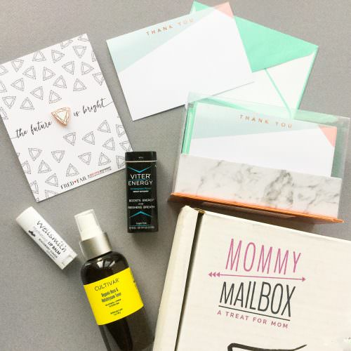 Mommy Mailbox Subscription Box Review + Coupon Code – April 2017