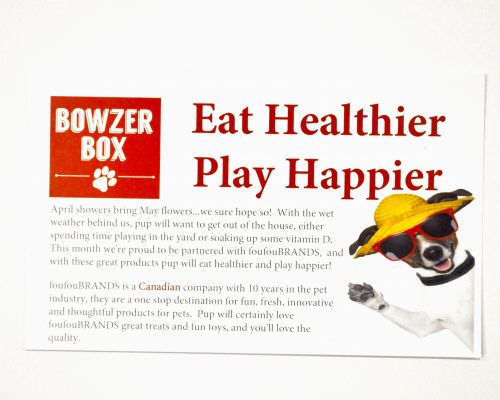 Bowzer Box Review + Discount Code – May 2017