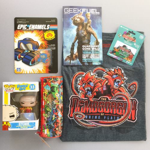 Geek Fuel Subscription Box Review + Discount – May 2017