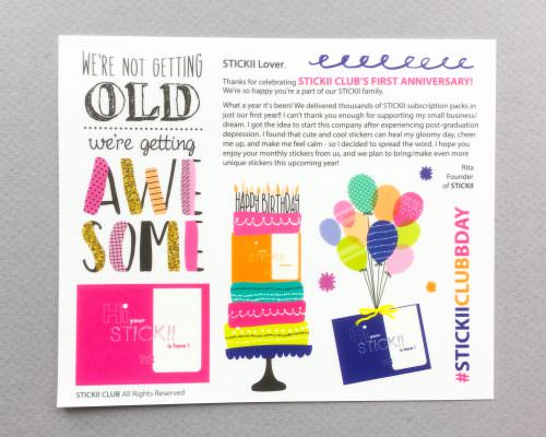STICKII CLUB Review + Coupon Code – May 2017
