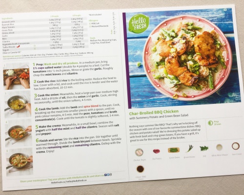 HelloFresh Subscription Box Review + Coupon Code – June 2017