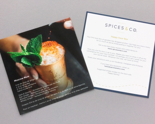 Spices & Co. Subscription Box Review – June 2017
