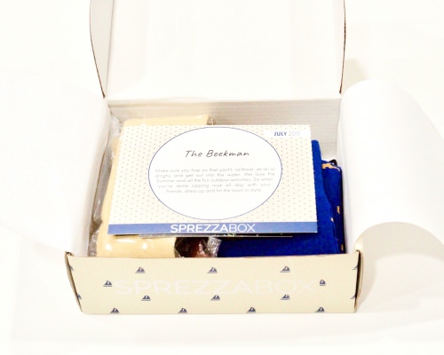 SprezzaBox Subscription Box Review + Coupon Code – July 2017