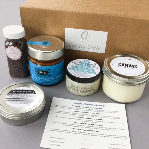 Caring Crate Subscription Box Review + Coupon Code – July 2017