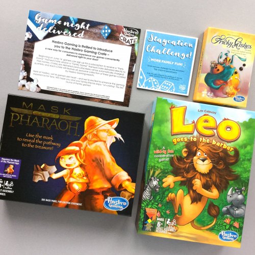 Hasbro Gaming Crate Subscription Box Review + Promo Code – July 2017