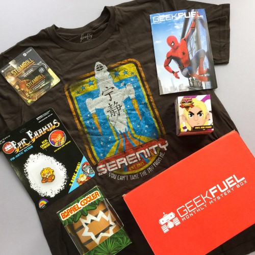 Geek Fuel Subscription Box Review + Discount – July 2017