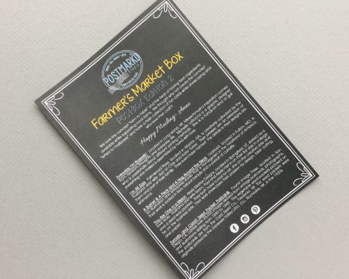 Postmark’d Studio Subscription Box Review + Coupon Code – August 2017