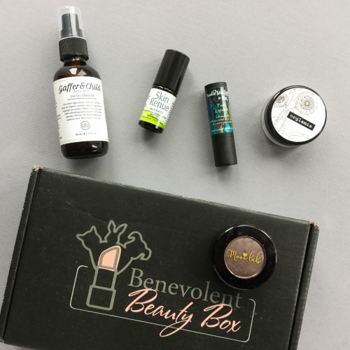 Benevolent Beauty Box Review + Coupon Code – August 2017