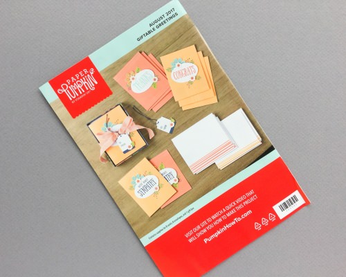 Paper Pumpkin Subscription Box Review + Promo Code – August 2017