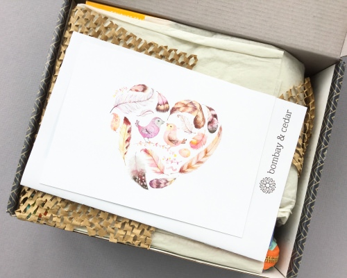 Bombay & Cedar Subscription Box Review + Coupon Code – August 2017
