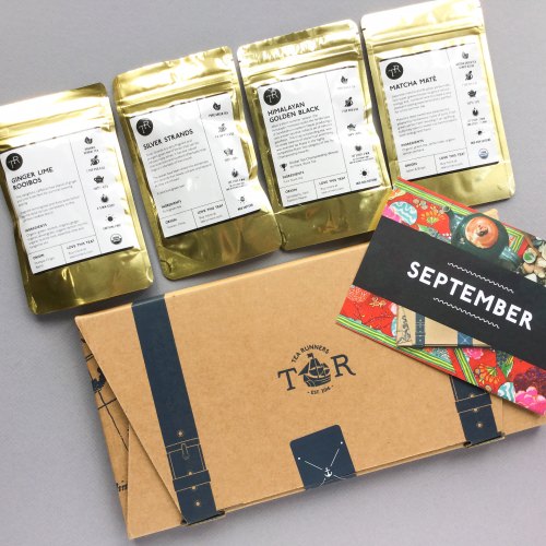 Tea Runners Subscription Box Review – September 2017