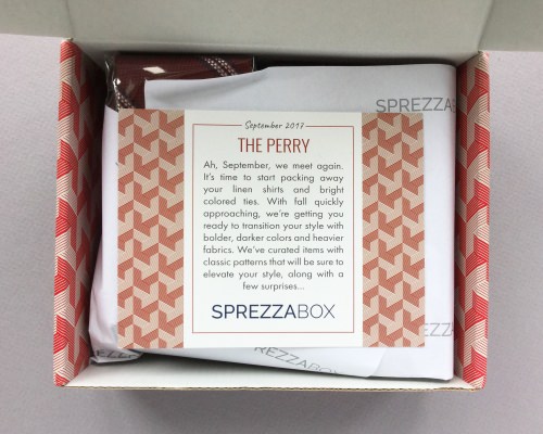 SprezzaBox Subscription Box Review + Coupon Code – September 2017