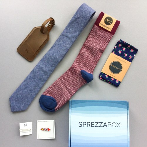 SprezzaBox Subscription Box Review + Coupon Code – August 2017
