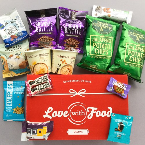 Love With Food Subscription Box Review + Promo Code – October 2017