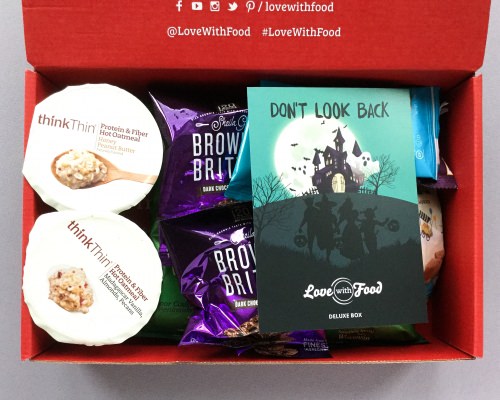 Love With Food Subscription Box Review + Promo Code – October 2017