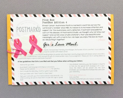 Postmark’d Studio Subscription Box Review + Coupon Code -October 2017