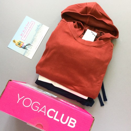 YogaClub Subscription Box Review + Coupon Code – September 2017