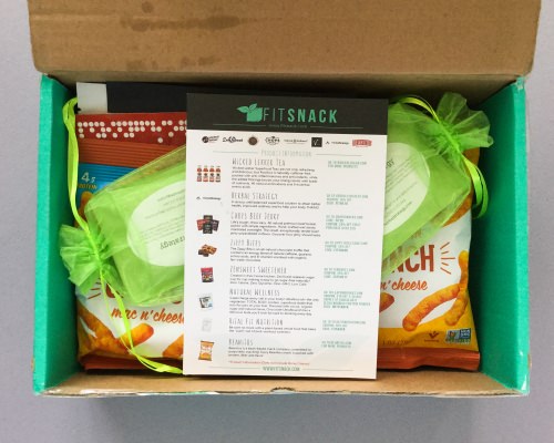 Fit Snack Subscription Box Review + Discount – October 2017